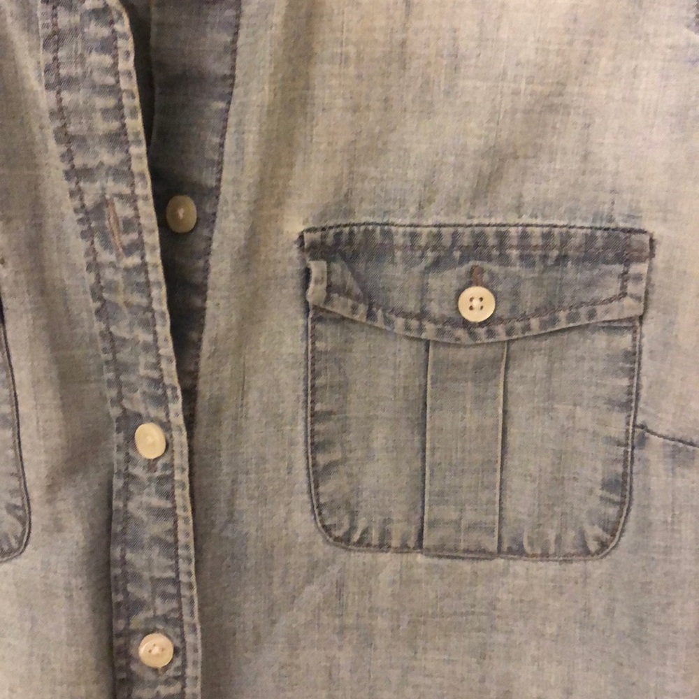 Denim button down - Picture 2 of 4